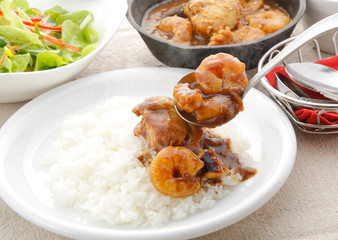シーフードカレー