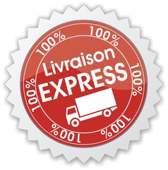 étiquette 100% livraison express