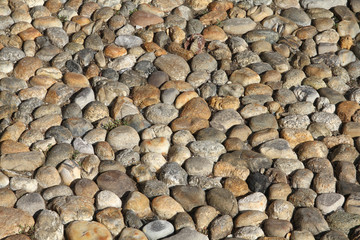 Cobblestone background from Parma, Italy