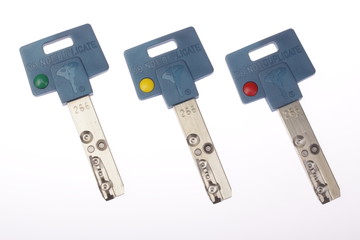 clés de porte blindée
