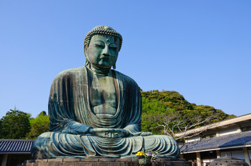 Amida Buddha (Daibutsu) at Kōtoku-in - Kamakura, Japan