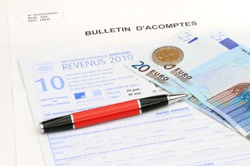 D&eacute;claration d'imp&ocirc;ts