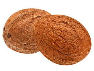 coconut isolated on white background