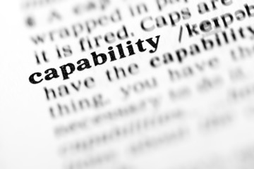 capability (the dictionary project)