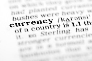 currency (the dictionary project)