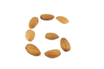 Letter G of the English alphabet