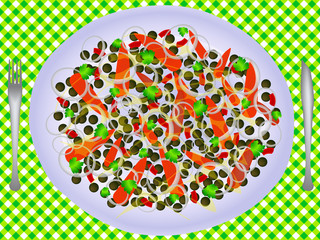 vegetables salad