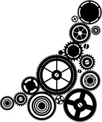 silhouette clockwork