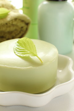 Herb soap and moisturizer