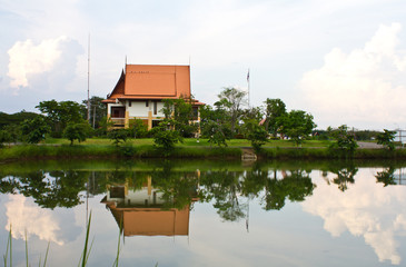 Thai House near the pool