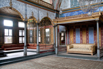 Harem in Topkapi palace, Istanbul, Turkey