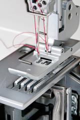 needles of steel overstitching machine