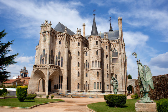 The Episcopal Palace in Astorga