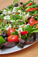 Salatplatte