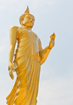 Buddha statue filled with compassion