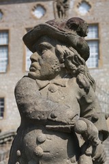 Portrait einer Statue