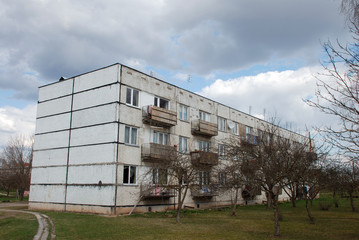 Obraz premium Block Of Flats