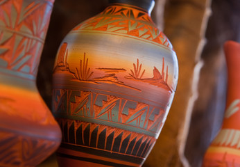 Native American Pottery Vase