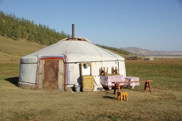 Yourte mongole