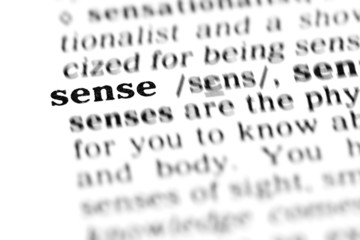 sense (the dictionary project)