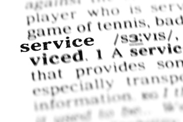 service (the dictionary project)
