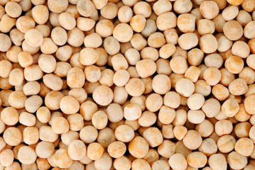 dried peas macro  as food background