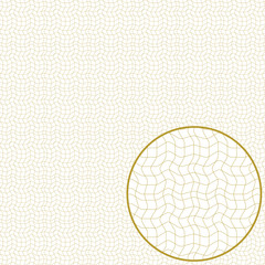 Vector seamless guilloche background