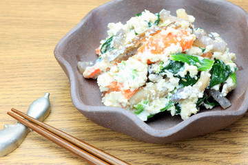 Japanese food(shiraae)