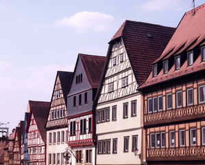 Fachwerkhäuser in Ochsenfurt