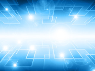 Abstract blue background