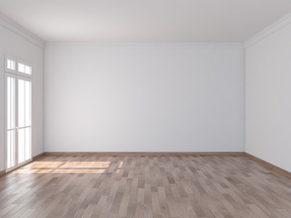 Interno vuoto con finestra