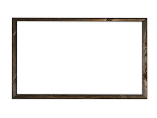wooden frame