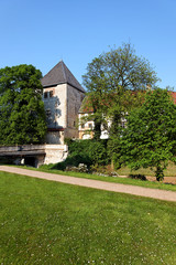 Fototapeta na wymiar Schloss Rheda in Rheda-Wiedenbrück