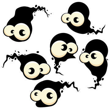 monster cartoon lustig gespenst