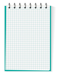 Spiral section notebook