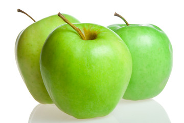 green apples