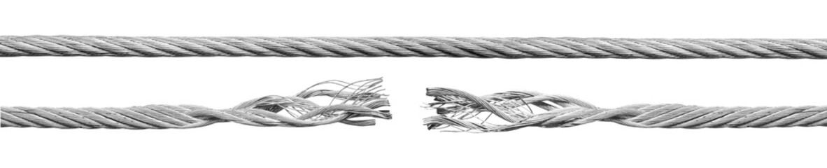 Metal rope part