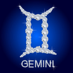 Obraz premium Sternzeichen Gemini
