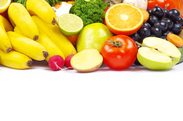 fruits and vegetables