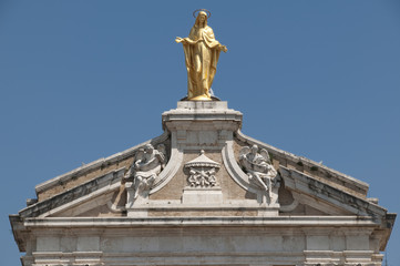 Fototapeta na wymiar Szczegół, Santa Maria degli Angeli