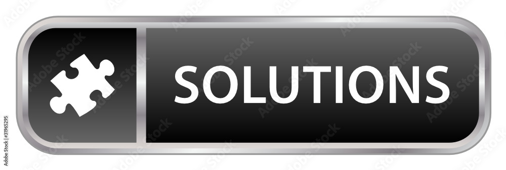 Poster solutions vector web button