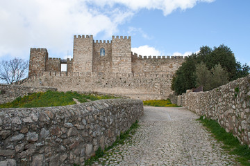 Fototapeta na wymiar Castillo de Trujillo, Cáceres
