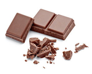 chocolate dessert pieces sweet food
