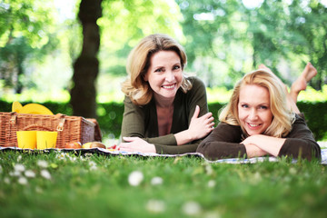Picknick im Grünen
