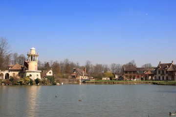 Obraz premium Versailles: Queen Marie Antoinette's lake in France