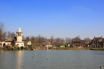 Versailles: Queen Marie Antoinette's lake in France