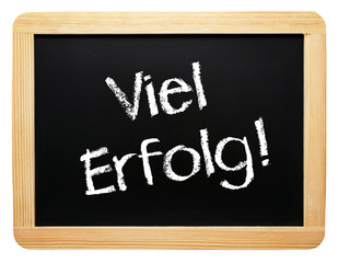 Fototapeta premium Viel Erfolg 