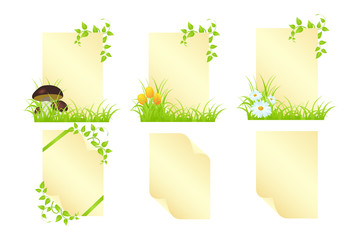 Blanks for the letter