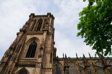Fototapeta premium Münster in Straßburg - Elsass - Frankreich