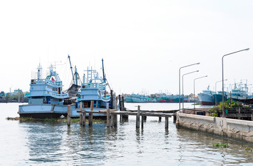 Fototapeta premium Fishing boats